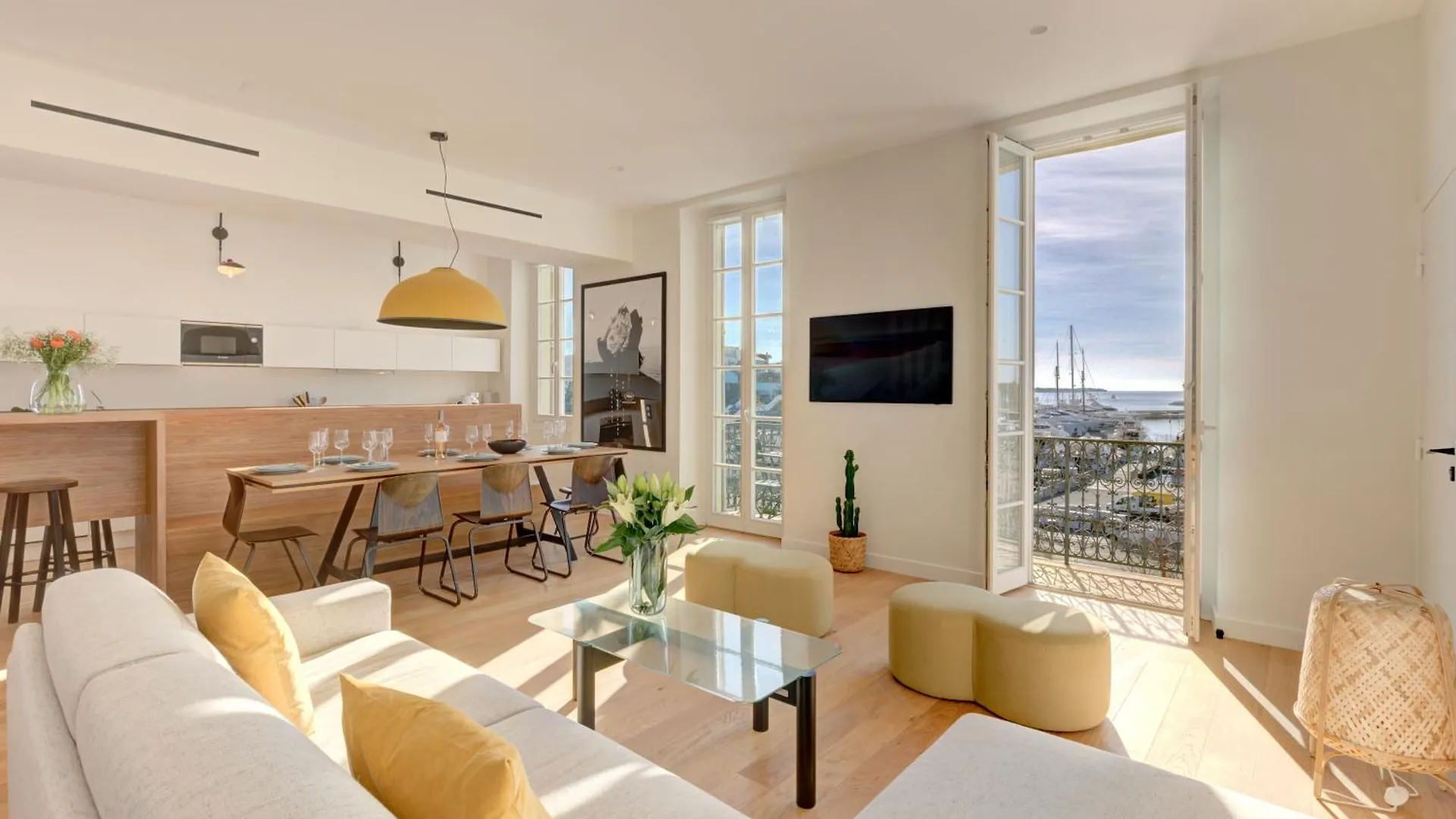 Immogroom - Appartements Luxueux - 2Min Du Palais - Vue Mer - Clim Cannes