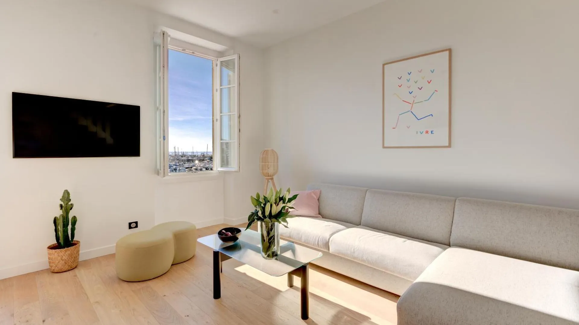 Immogroom - Appartements Luxueux - 2Min Du Palais - Vue Mer - Clim Cannes